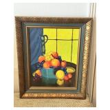 17"x21"  Signed Still Life Painting