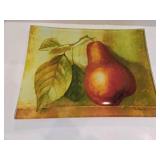 15.5x13.5 F. de Villeneuve Large Glass Serving