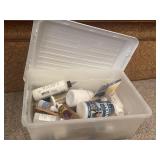 Clear Container with All Items Included!