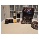 Voluspa Set Including: 2 Wick Candle, 2 Small
