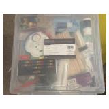 Scrapbook Case with Arts & Crafts Items