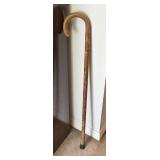35" Wooden Cane