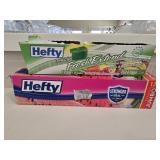 (10) Hefty 2.5 Gallon Bags (2) 1.25 Gallon