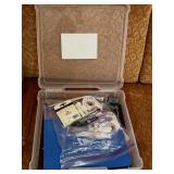 Scrapbook Case w/Arts & Crafts Items