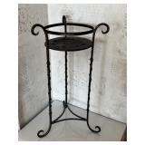 Wrought Iron Plant Stand 20"