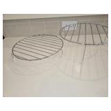 (2) Stainless Racks