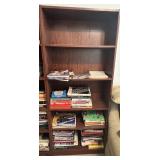 30"x 12"x71" Wooden 5 Shelf Bookcase