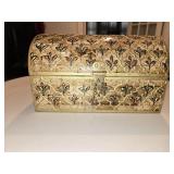 Hand-painted Wooden Trinket or Jewelry Box