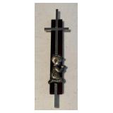 VTG Brass, Pewter &  Wood Praying Boy Cross