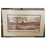 26'x17'VTG Framed shopping center storefront