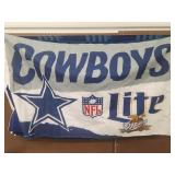 Cowboys Lite Beer Flag