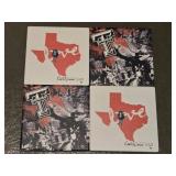 NEW ThirstyStone Texas Tech Coasters