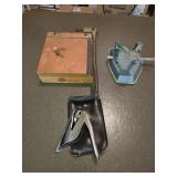 Vintage Small Guillotine-style Paper Cutter, Vtg 2