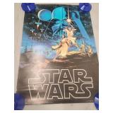 Vintage 1977 Star Wars Poster