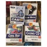 (4)  Vintage computer software packages