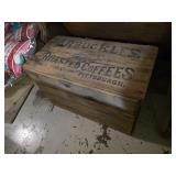 Arbuckles roasted coffee chest