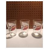Miller Lite True To Texas Pint Glasses (3)