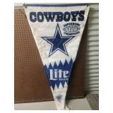 (C) Cowboys SuperBowl 28 Penant 55x26