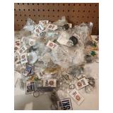 Miller, red dog, and MGD keychains