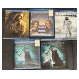 NEW (5) Blu Ray & DVD Movies