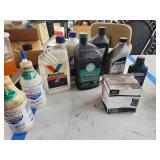 Lucas power steering stop leak, motor oil, and