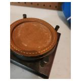 Heineken Leather Coasters