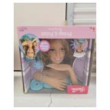 NIB Primp & Polish Barbie Styling Head