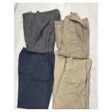 (4) Sz 34x32 Menï¿½s casual or dress trousers