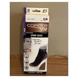 NIB S/M Copper Fit Unisex Sport Ankle Socks