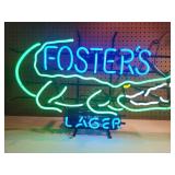 'FOSTER'S LAGER' Alligator Neon