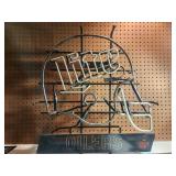 'Lite Beer Football Helmet' Neon