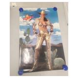 (J) 60x39 Lite Beer Miss Texas USA Poster