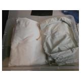 Bin of Sheets likely king