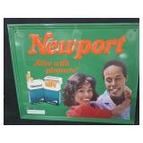 Original Newport 1985 Metal Sign