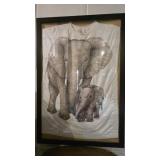 Framed elephant shirt