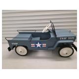 Hamilton USAF Jeep Pedal Car circa 1950s