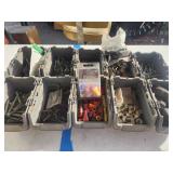 Miscellaneous hardware in storage containers