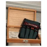 Sheffield utility tool belt pouch With wooden