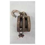 Antique pully