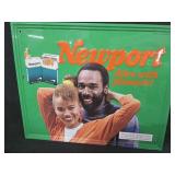 Original Newport 1990 Metal Sign