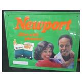 Original Newport 1987 Metal Sign