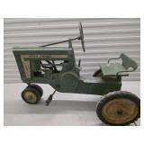 John Deere Cast Iron Peddle Car Tractor Circs