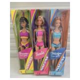(3) Surf City Barbies