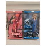 (2) Marvel Barbies