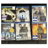 (6) NEW Action Packed Blu-Ray & DVDs