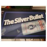 The Silver Bullet Light Up Beer Sign