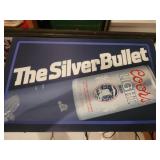 The Silver Bullet Light Up Beer Sign