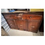 56'x20'x37'VTG mahogany art deco waterfall