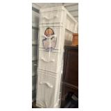 NEW Gracious Living Wicker Slim Resin Chest