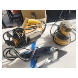 Ryobi Corded Detail Sander, DeWalt DW680K